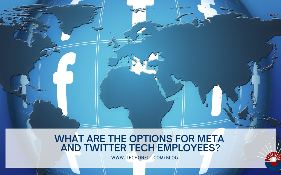 What are the options for Meta and Twitter tech employees?